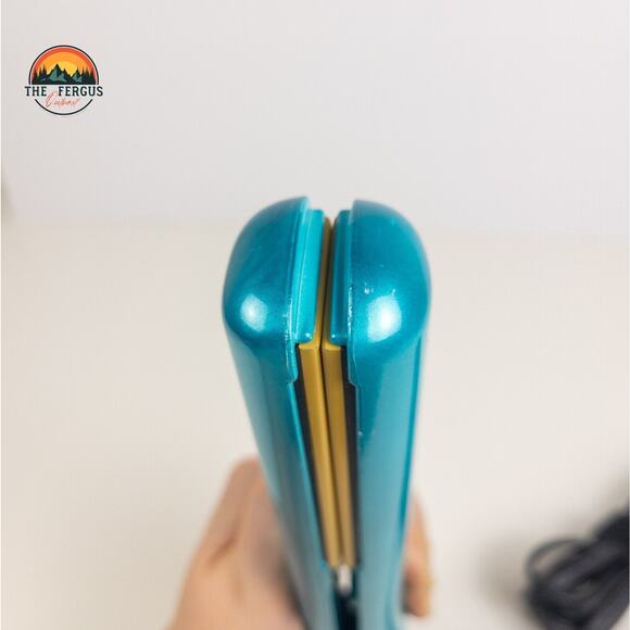 Chi Air Flat Iron 1" Ceramic Hair Straightener Teal CA1014 T47 NWOT - Picture 6 of 15